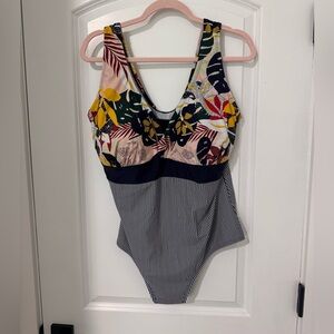 Ulla Popken Colorful One Piece Swimsuit